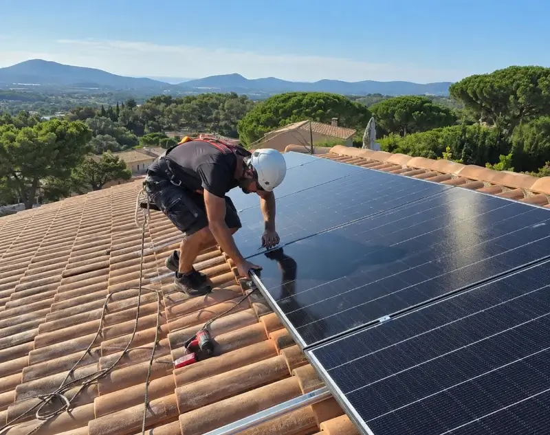Installateur panneaux solaires Caveirac — pose photovoltaïque sur toiture