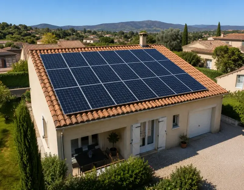 Prime à l'autoconsommation panneaux solaires Caveirac — aide financière de l'État